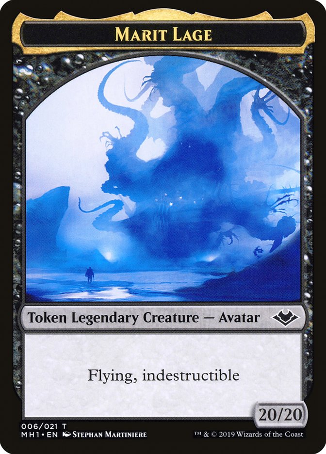Illusion (005) // Marit Lage (006) Double-Sided Token [Modern Horizons Tokens] - Magic: The Gathering - Card Brawlers | Quebec | Canada |