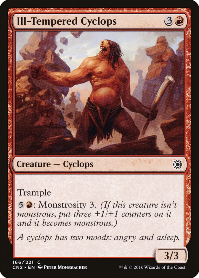 Ill-Tempered Cyclops [Conspiracy: Take the Crown] - Magic: The Gathering - Card Brawlers | Quebec | Canada |