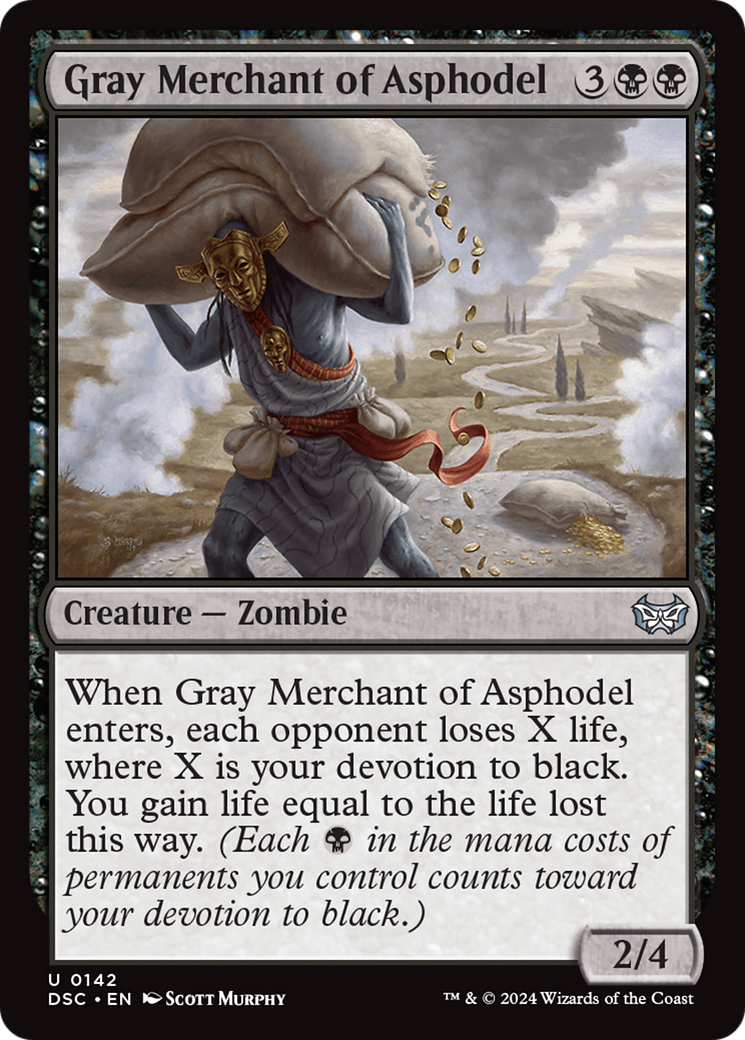 Gray Merchant of Asphodel [Duskmourn: House of Horror Commander] - Magic: The Gathering - Card Brawlers | Quebec | Canada |