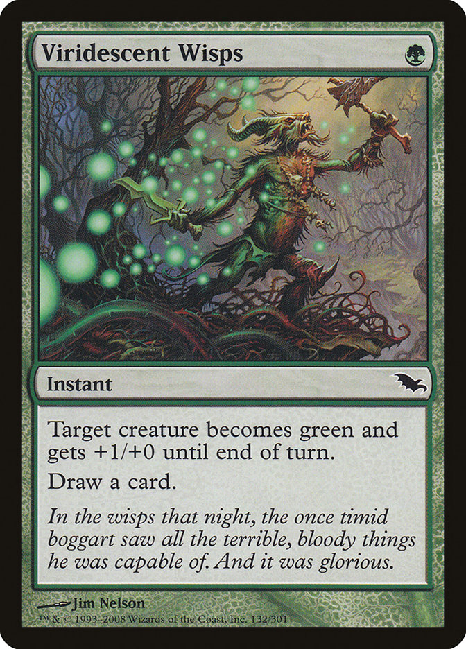 Viridescent Wisps [Shadowmoor] - Magic: The Gathering - Card Brawlers | Quebec | Canada |