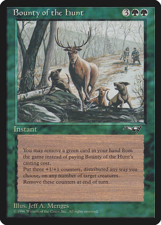 Bounty of the Hunt [Alliances] - Magic: The Gathering - Card Brawlers | Quebec | Canada |