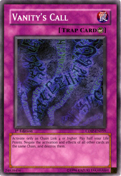 Vanity's Call [CDIP-EN059] Common - Yu-Gi-Oh! - Card Brawlers | Quebec | Canada |