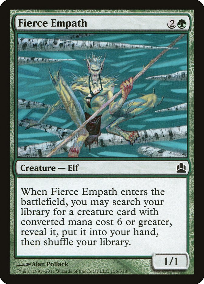 Fierce Empath [Commander 2011] - Magic: The Gathering - Card Brawlers | Quebec | Canada |