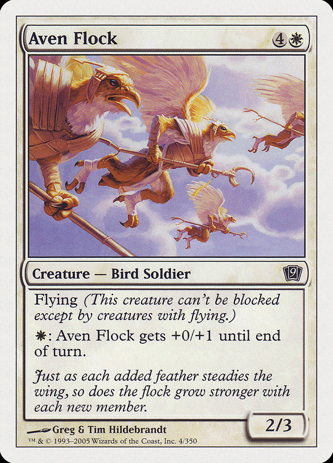 Aven Flock [Ninth Edition] - Magic: The Gathering - Card Brawlers | Quebec | Canada |