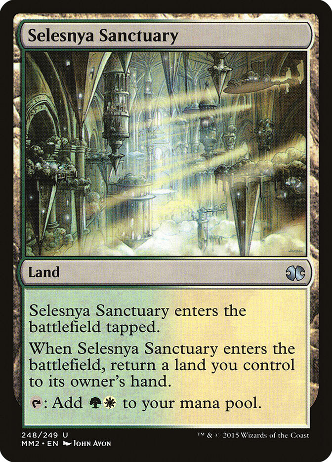 Selesnya Sanctuary [Modern Masters 2015] - Magic: The Gathering - Card Brawlers | Quebec | Canada |