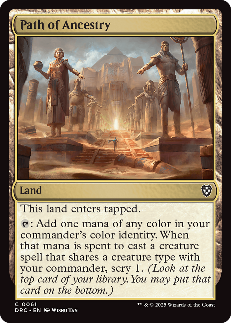 Path of Ancestry [Aetherdrift Commander] - Magic: The Gathering - Card Brawlers | Quebec | Canada |