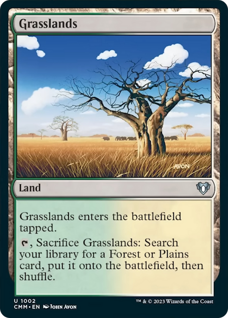 Grasslands [Commander Masters] - Magic: The Gathering - Card Brawlers | Quebec | Canada |