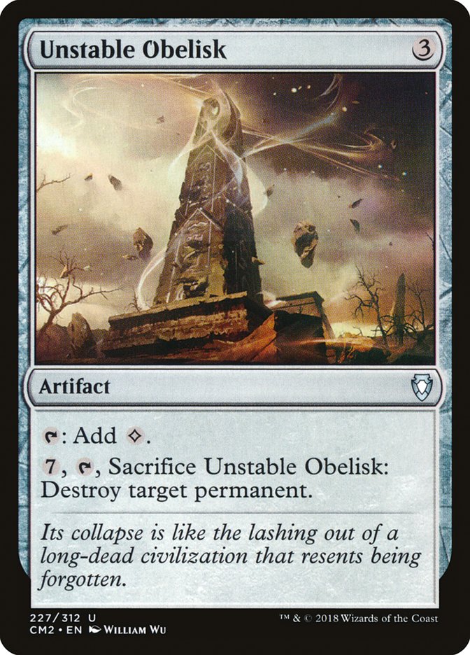 Unstable Obelisk [Commander Anthology Volume II] - Magic: The Gathering - Card Brawlers | Quebec | Canada |
