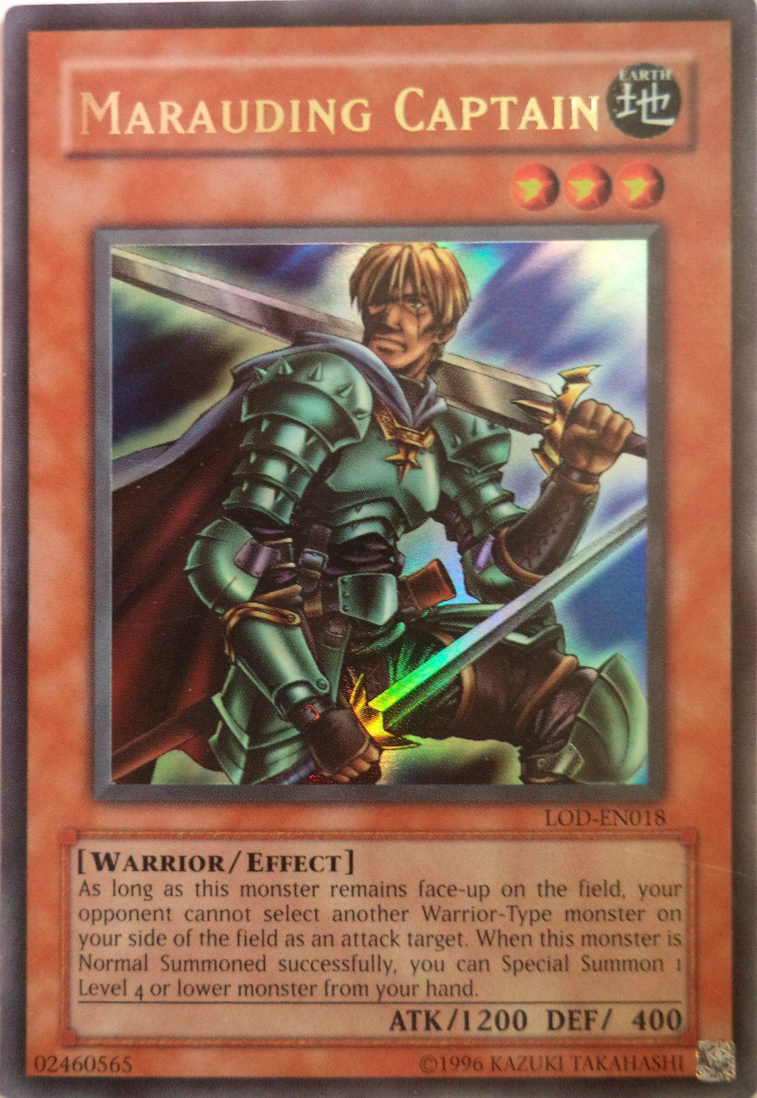 Marauding Captain [LOD-EN018] Ultra Rare - Yu-Gi-Oh! - Card Brawlers | Quebec | Canada |