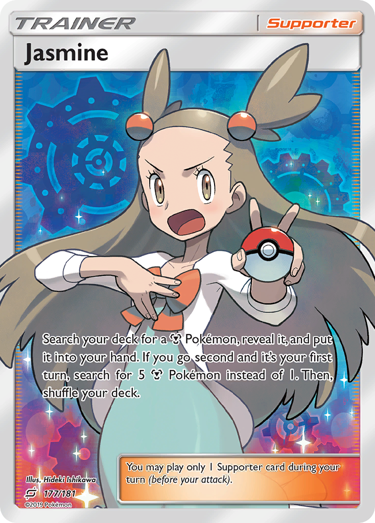 Jasmine (177/181) [Sun & Moon: Team Up] - Pokémon - Card Brawlers | Quebec | Canada |