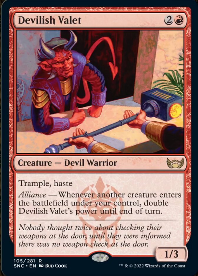 Devilish Valet [Streets of New Capenna] - Magic: The Gathering - Card Brawlers | Quebec | Canada |
