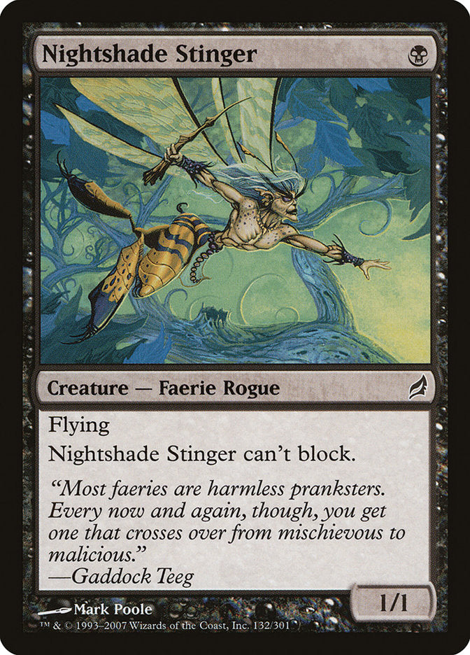 Nightshade Stinger [Lorwyn] - Magic: The Gathering - Card Brawlers | Quebec | Canada |
