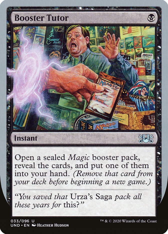 Booster Tutor [Unsanctioned] - Magic: The Gathering - Card Brawlers | Quebec | Canada |