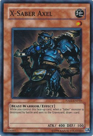 X-Saber Axel [HA01-EN010] Super Rare - Yu-Gi-Oh! - Card Brawlers | Quebec | Canada |