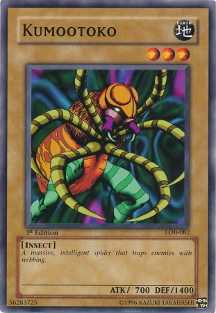Kumootoko [LOB-082] Common - Yu-Gi-Oh! - Card Brawlers | Quebec | Canada |