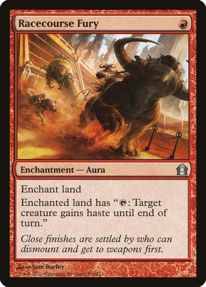Racecourse Fury [Return to Ravnica] - Magic: The Gathering - Card Brawlers | Quebec | Canada |