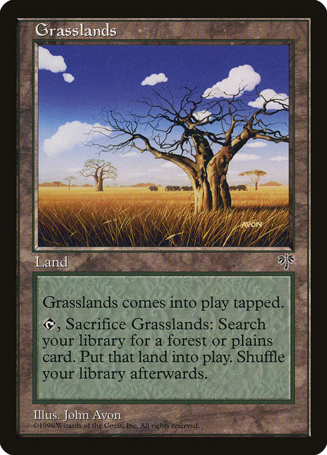 Grasslands [Mirage] - Magic: The Gathering - Card Brawlers | Quebec | Canada |