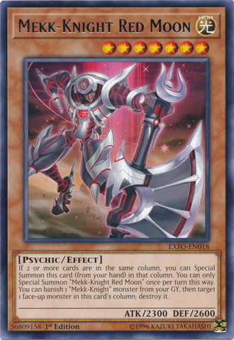 Mekk-Knight Red Moon [EXFO-EN018] Rare - Yu-Gi-Oh! - Card Brawlers | Quebec | Canada |
