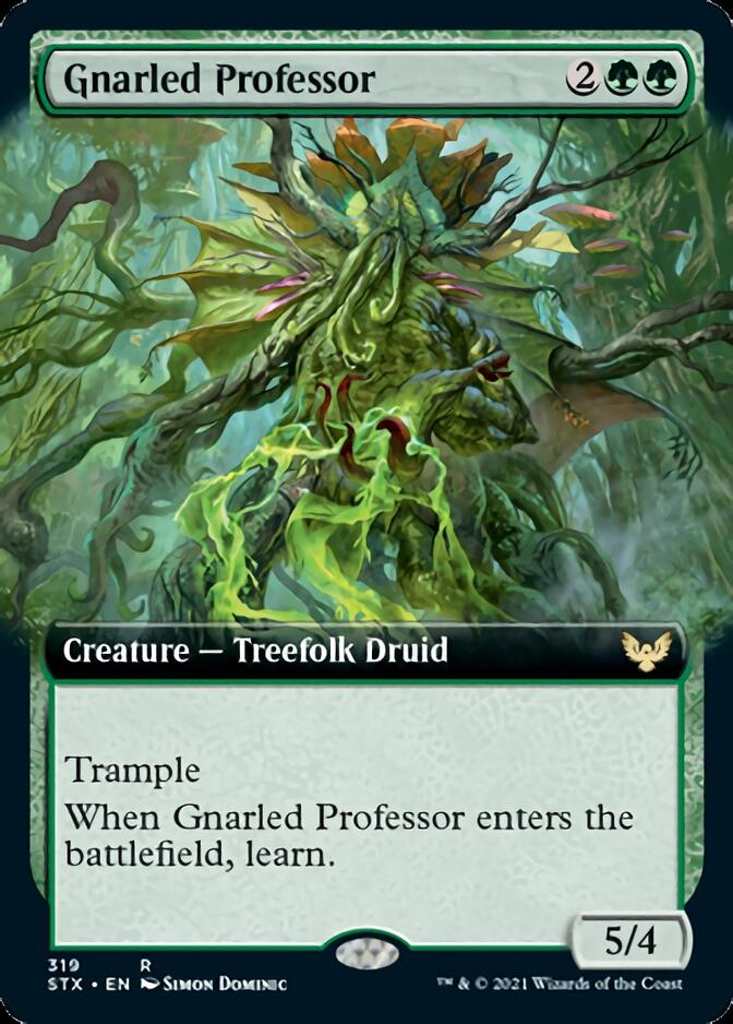 Gnarled Professor (Extended Art) [Strixhaven: School of Mages] - Magic: The Gathering - Card Brawlers | Quebec | Canada |