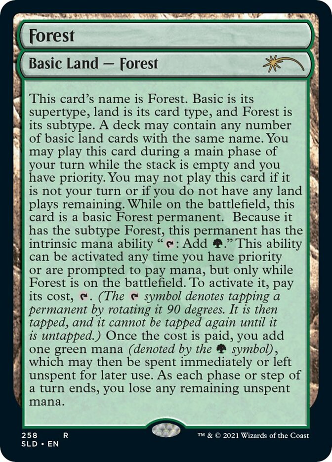 Forest (258) [Secret Lair Drop Series] - Magic: The Gathering - Card Brawlers | Quebec | Canada |