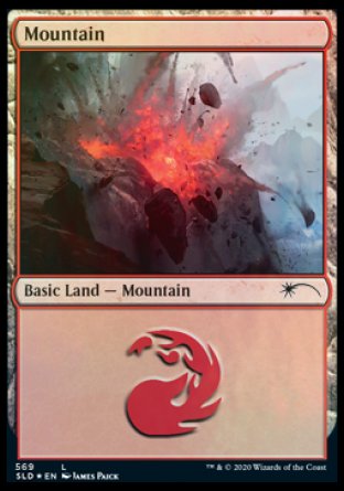 Mountain (Smashing) (569) [Secret Lair Drop Promos] - Magic: The Gathering - Card Brawlers | Quebec | Canada |