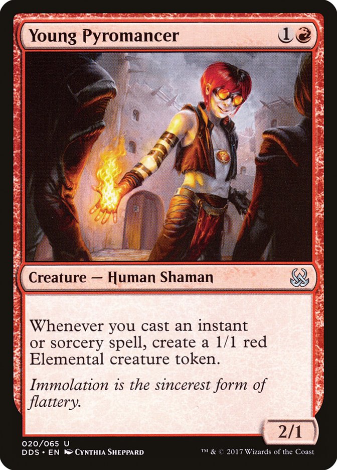 Young Pyromancer [Duel Decks: Mind vs. Might] - Magic: The Gathering - Card Brawlers | Quebec | Canada |