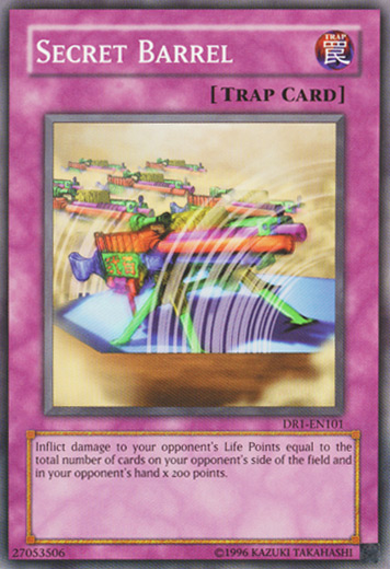 Secret Barrel [DR1-EN101] Common - Yu-Gi-Oh! - Card Brawlers | Quebec | Canada |