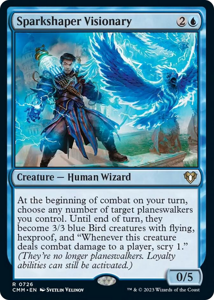 Sparkshaper Visionary [Commander Masters] - Magic: The Gathering - Card Brawlers | Quebec | Canada |