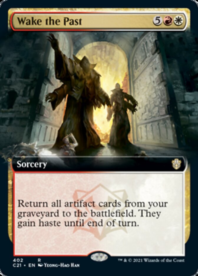 Wake the Past (Extended Art) [Commander 2021] - Magic: The Gathering - Card Brawlers | Quebec | Canada |