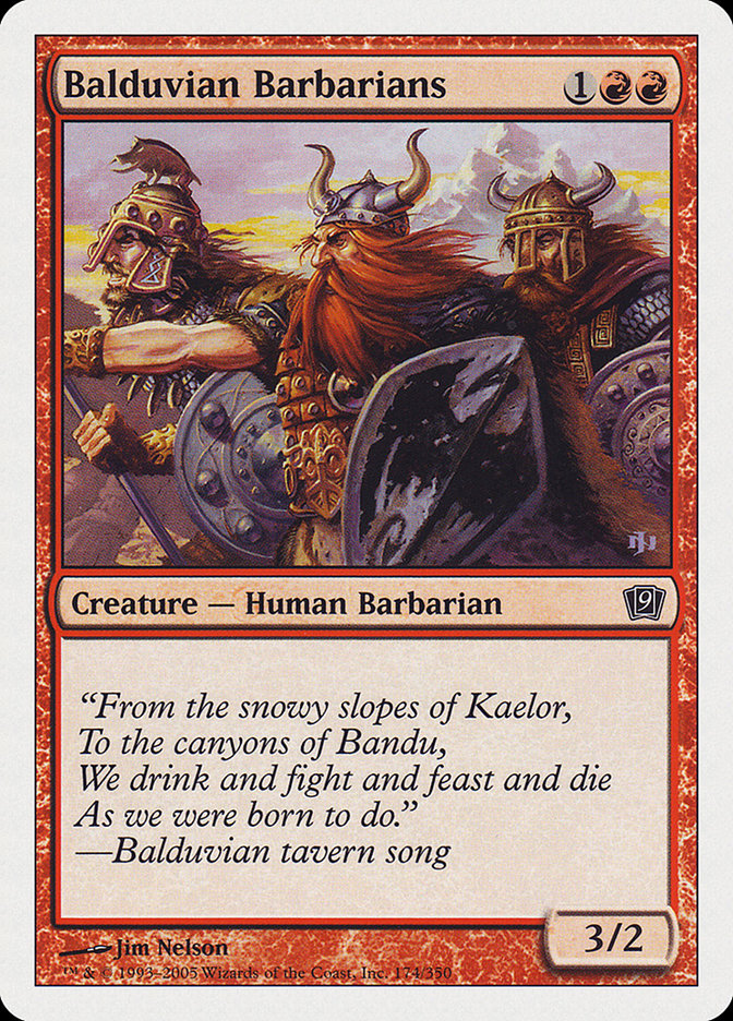 Balduvian Barbarians [Ninth Edition] - Magic: The Gathering - Card Brawlers | Quebec | Canada |