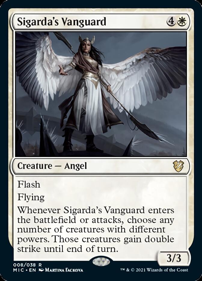Sigarda's Vanguard [Innistrad: Midnight Hunt Commander] - Magic: The Gathering - Card Brawlers | Quebec | Canada |