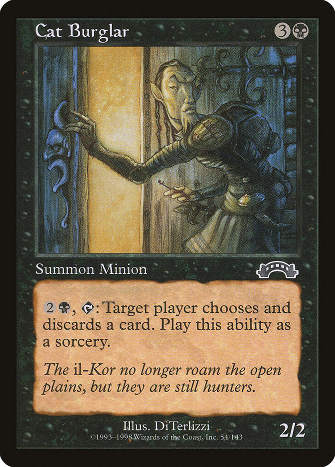 Cat Burglar [Exodus] - Magic: The Gathering - Card Brawlers | Quebec | Canada |