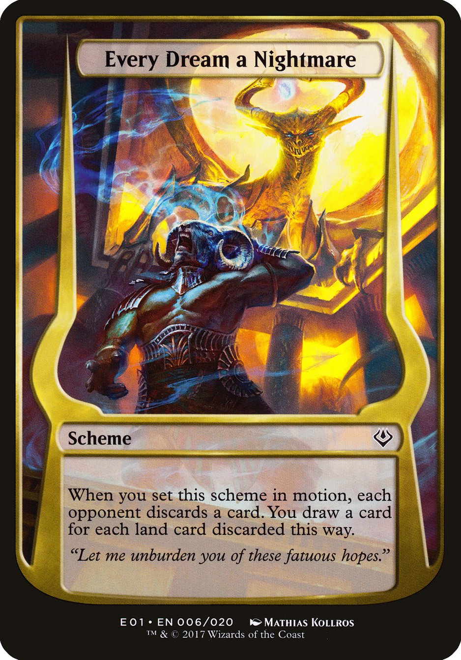 Every Dream a Nightmare (Schemes) [Archenemy: Nicol Bolas Schemes] - Magic: The Gathering - Card Brawlers | Quebec | Canada |