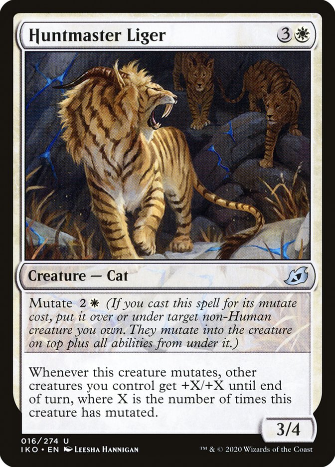 Huntmaster Liger [Ikoria: Lair of Behemoths] - Magic: The Gathering - Card Brawlers | Quebec | Canada |