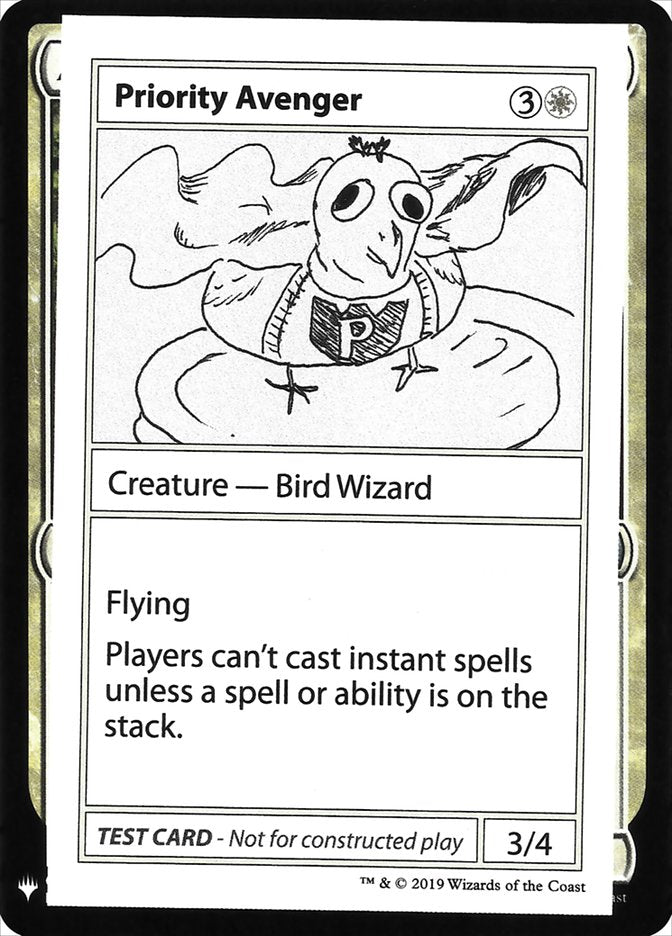 Priority Avenger [Mystery Booster Playtest Cards] - Magic: The Gathering - Card Brawlers | Quebec | Canada |