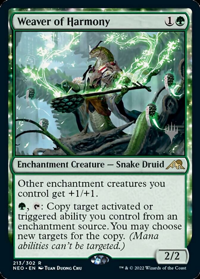 Weaver of Harmony (Promo Pack) [Kamigawa: Neon Dynasty Promos] - Magic: The Gathering - Card Brawlers | Quebec | Canada |
