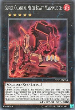 Super Quantal Mech Beast Magnaliger [OP10-EN020] Common - Yu-Gi-Oh! - Card Brawlers | Quebec | Canada |