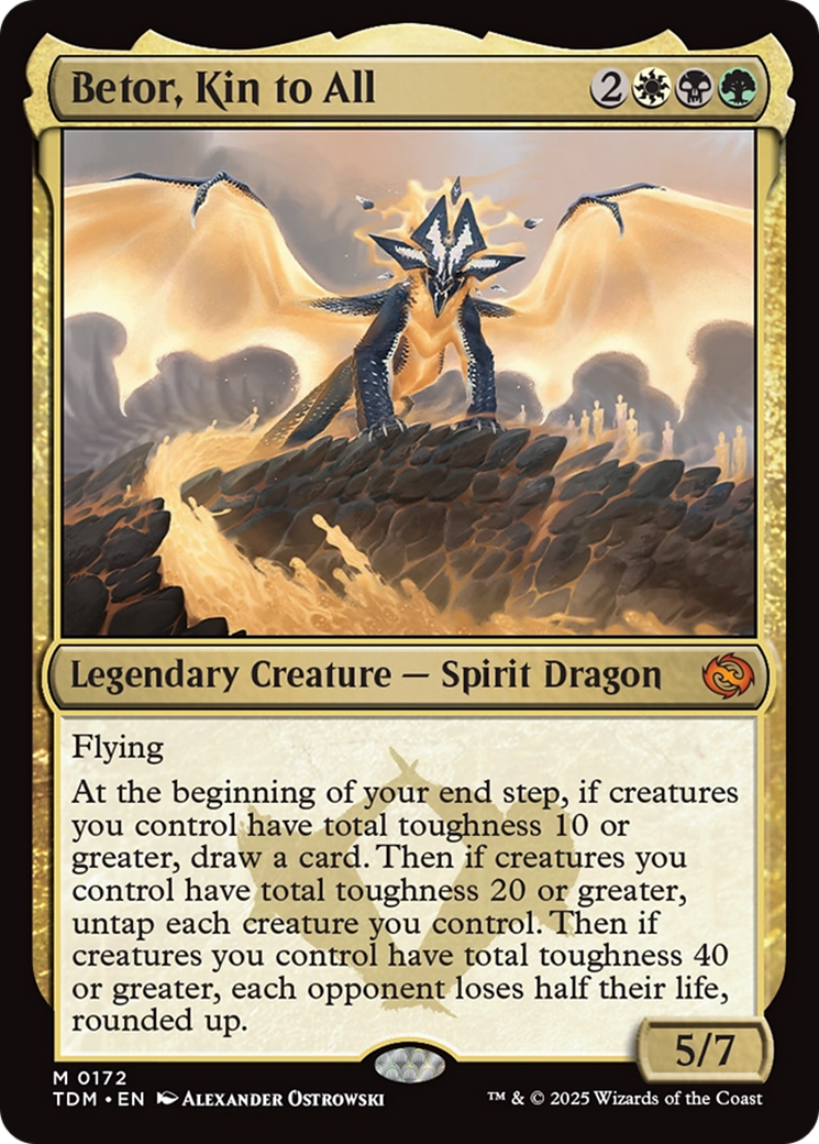 Betor, Kin to All [Tarkir: Dragonstorm] - Magic: The Gathering - Card Brawlers | Quebec | Canada |