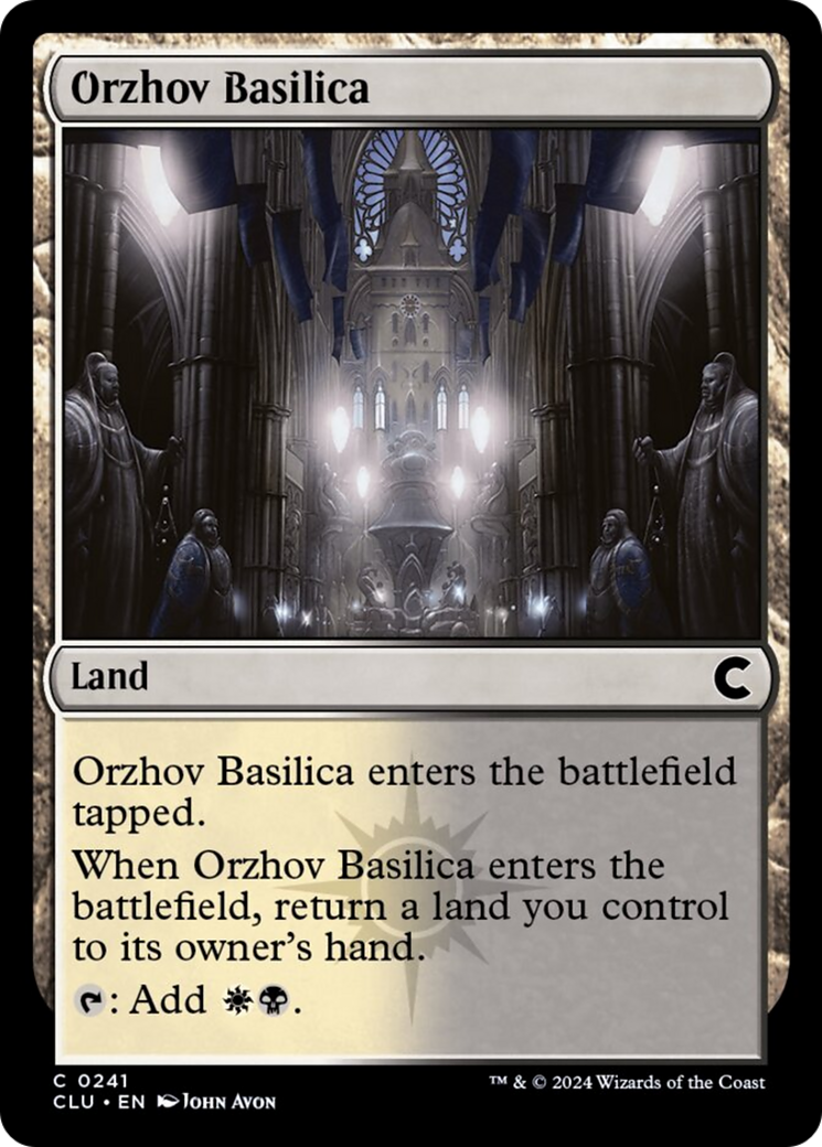 Orzhov Basilica [Ravnica: Clue Edition] - Magic: The Gathering - Card Brawlers | Quebec | Canada |