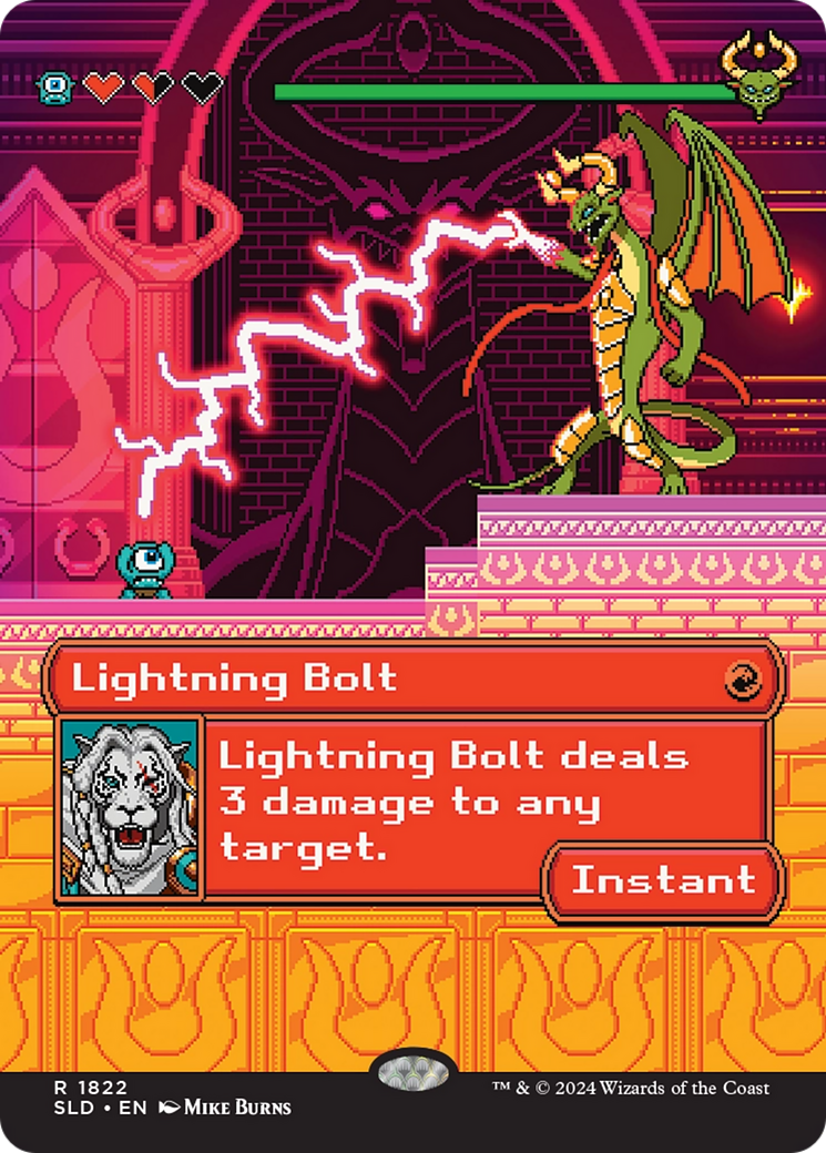Lightning Bolt (1822) (Rainbow Foil) [Secret Lair Drop Series] - Magic: The Gathering - Card Brawlers | Quebec | Canada |