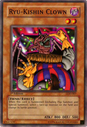 Ryu-Kishin Clown [LOD-007] Common - Yu-Gi-Oh! - Card Brawlers | Quebec | Canada |