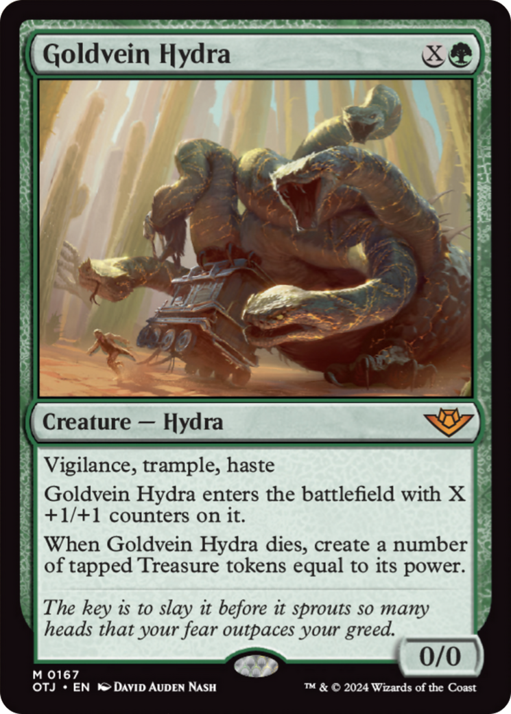 Goldvein Hydra [Outlaws of Thunder Junction] - Magic: The Gathering - Card Brawlers | Quebec | Canada |