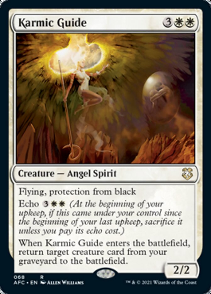 Karmic Guide [Dungeons & Dragons: Adventures in the Forgotten Realms Commander] - Magic: The Gathering - Card Brawlers | Quebec | Canada |