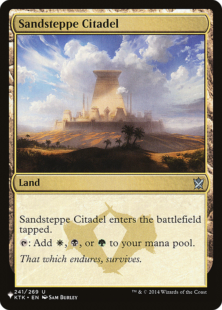 Sandsteppe Citadel [Secret Lair: From Cute to Brute] - Magic: The Gathering - Card Brawlers | Quebec | Canada |