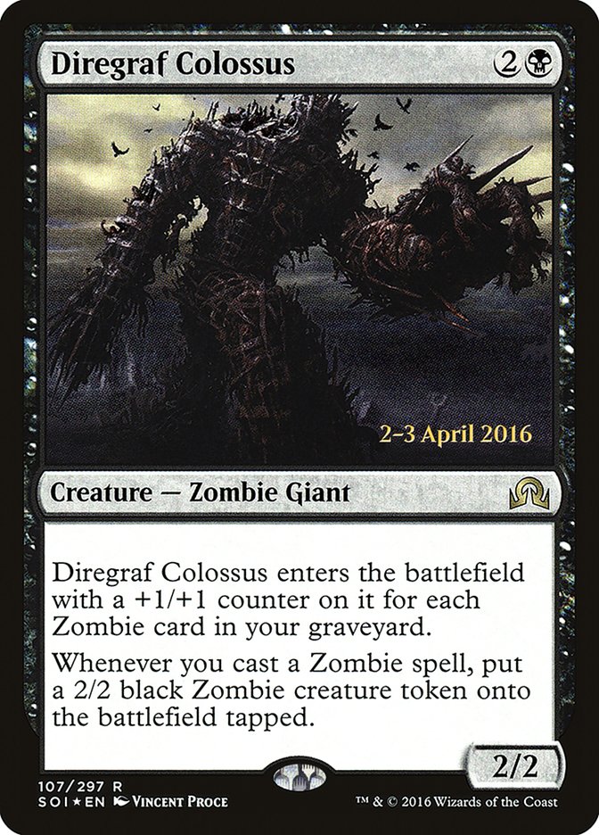 Diregraf Colossus [Shadows over Innistrad Prerelease Promos] - Magic: The Gathering - Card Brawlers | Quebec | Canada |