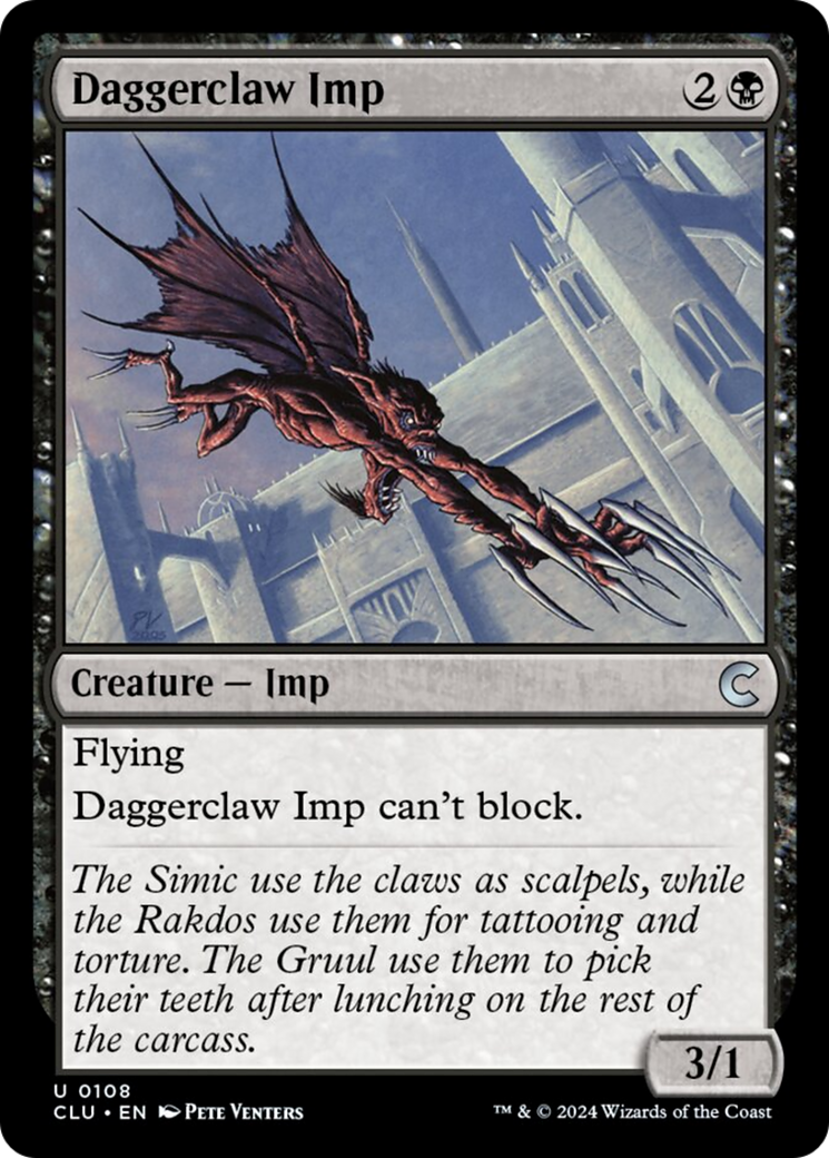 Daggerclaw Imp [Ravnica: Clue Edition] - Magic: The Gathering - Card Brawlers | Quebec | Canada |