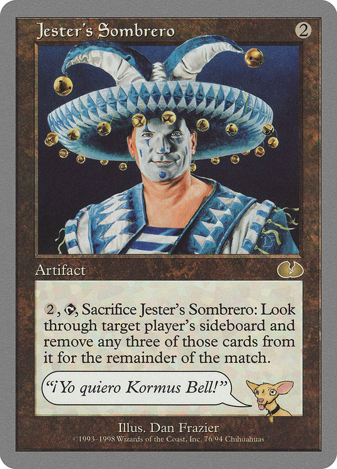 Jester's Sombrero [Unglued] - Magic: The Gathering - Card Brawlers | Quebec | Canada |