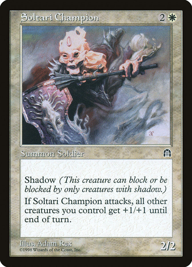 Soltari Champion [Stronghold] - Magic: The Gathering - Card Brawlers | Quebec | Canada |