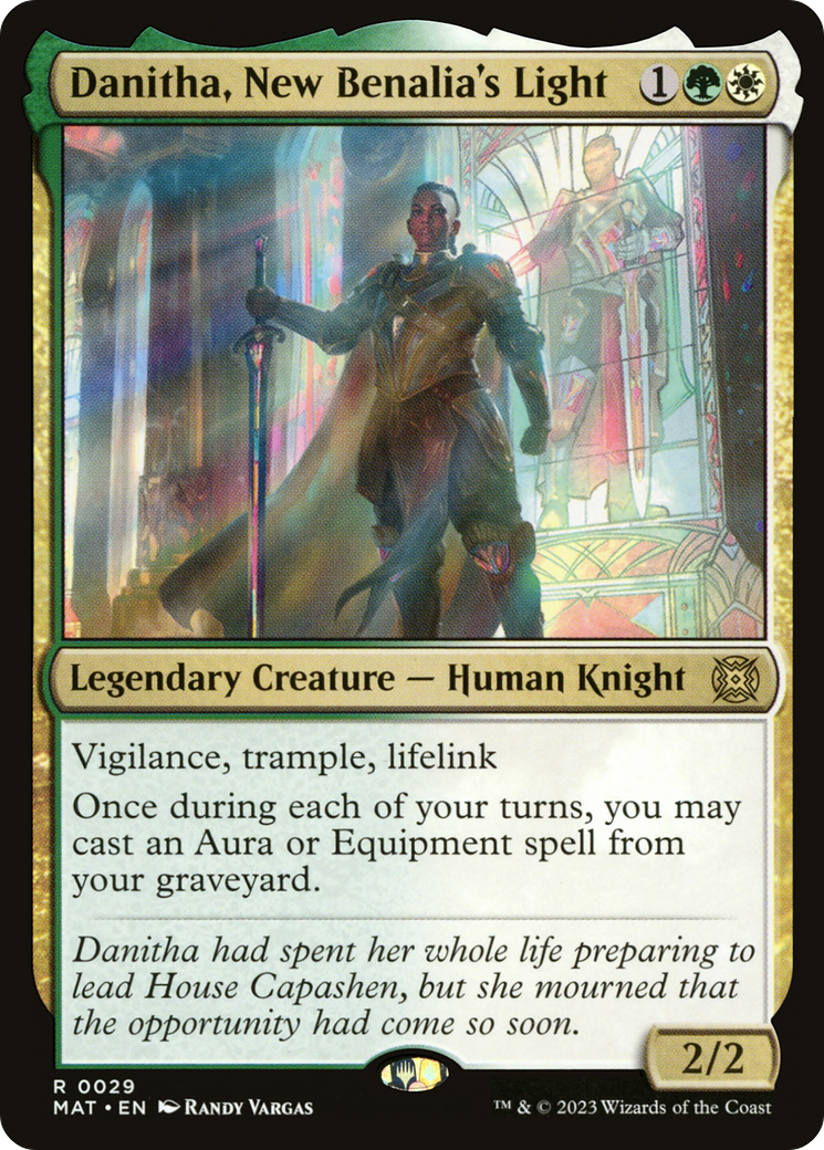 Danitha, New Benalia's Light [March of the Machine: The Aftermath] - Magic: The Gathering - Card Brawlers | Quebec | Canada |