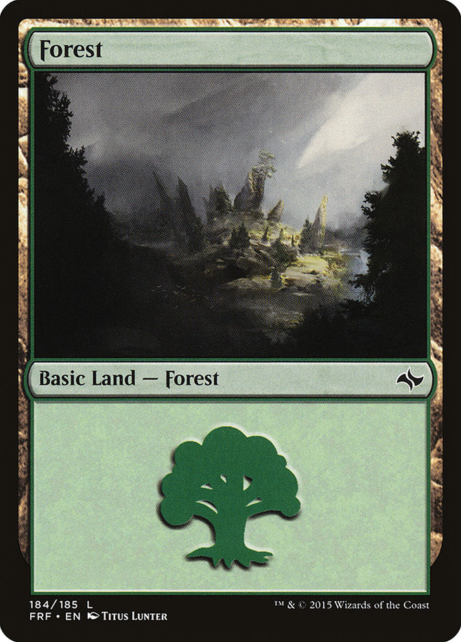 Forest (184) [Fate Reforged] - Magic: The Gathering - Card Brawlers | Quebec | Canada |